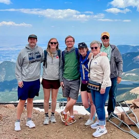 Summer 2024 - train to Pikes Peak with Kyle’s family