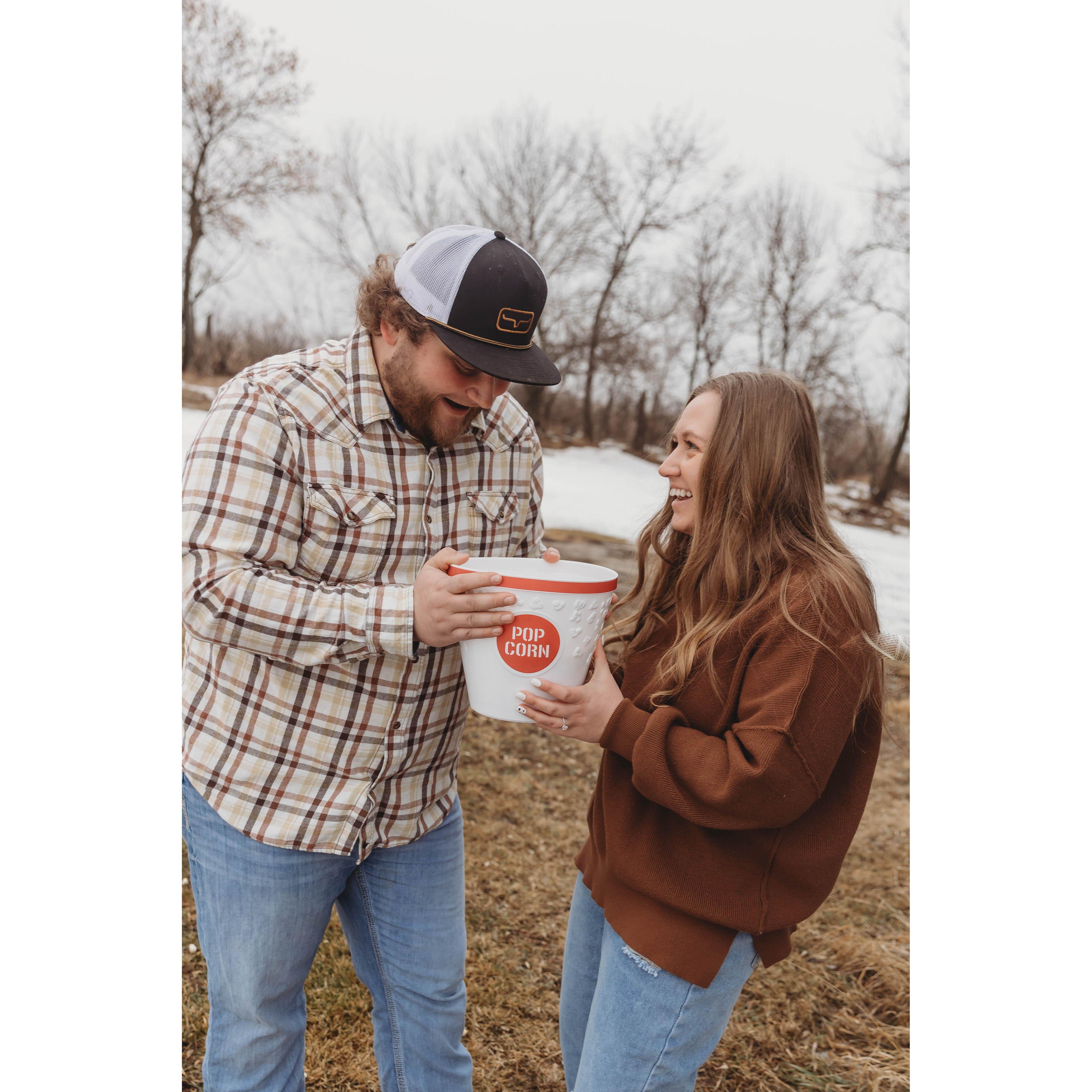 Obsessed with popcorn is an understatement.