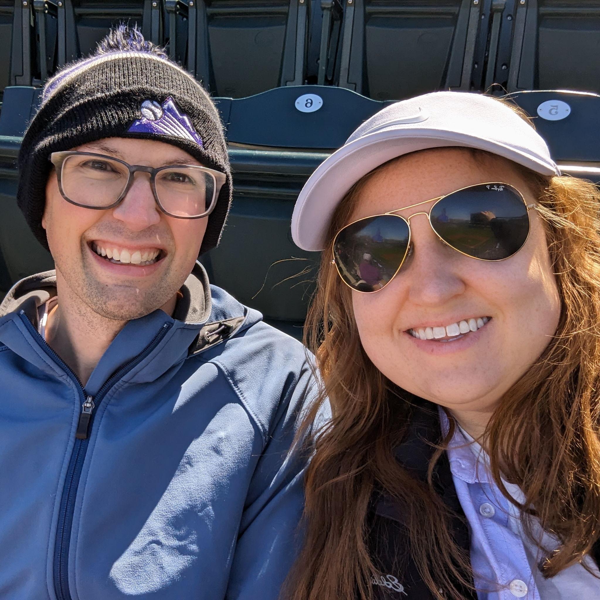 Mark introducing Anna to eternal disappointment of Rockies fandom