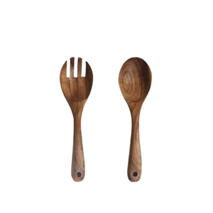 Wood Salad Tongs
