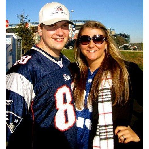 Gillette Stadium, MA - 11/2011 
(PS - the Giants won)