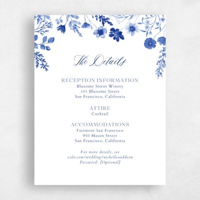Cobalt, Blue Wedding Enclosure - Viva
