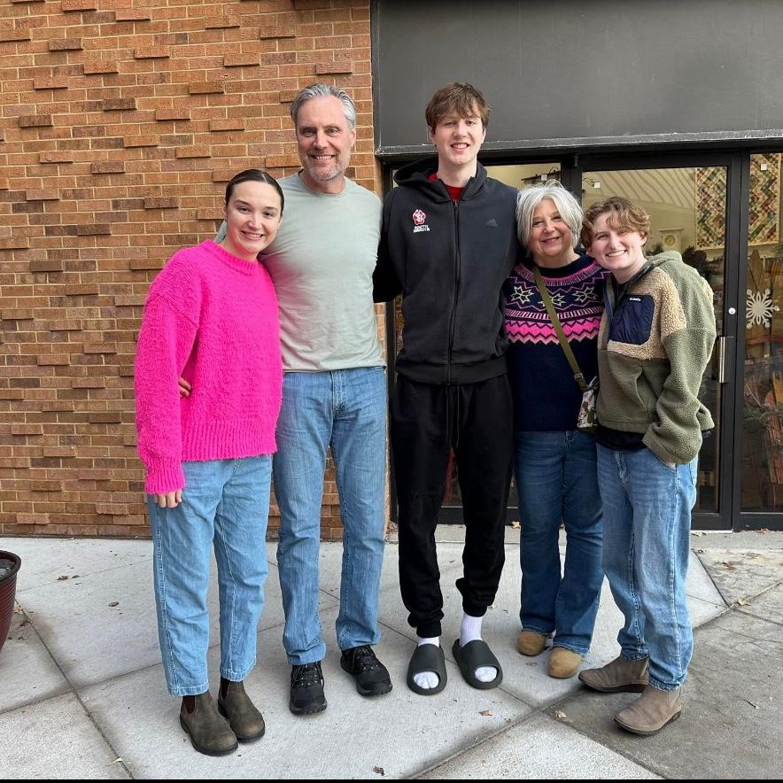 The Brack family! Including wedding party member Jake