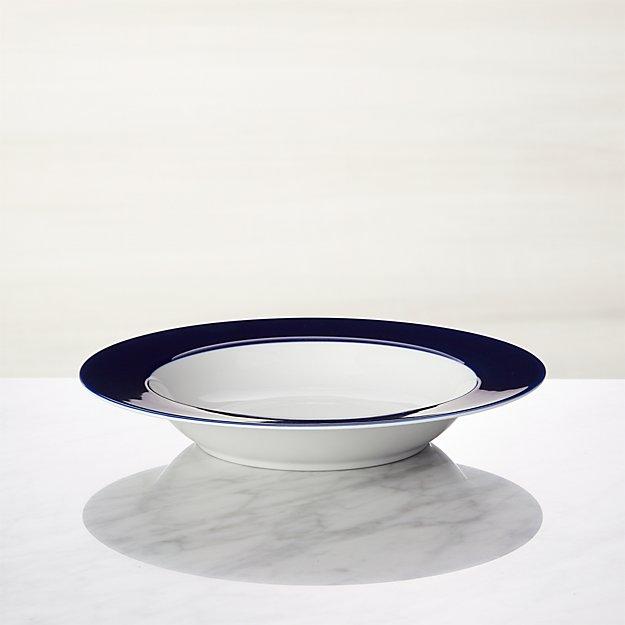 Maison Cobalt Blue Low Bowl