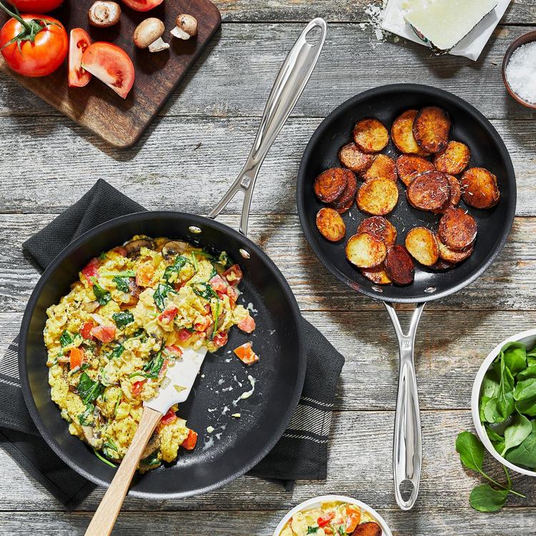 ZWILLING Clad Xtreme 10-Piece Polished Stainless Steel Cookware Set +  Reviews, Crate & Barrel