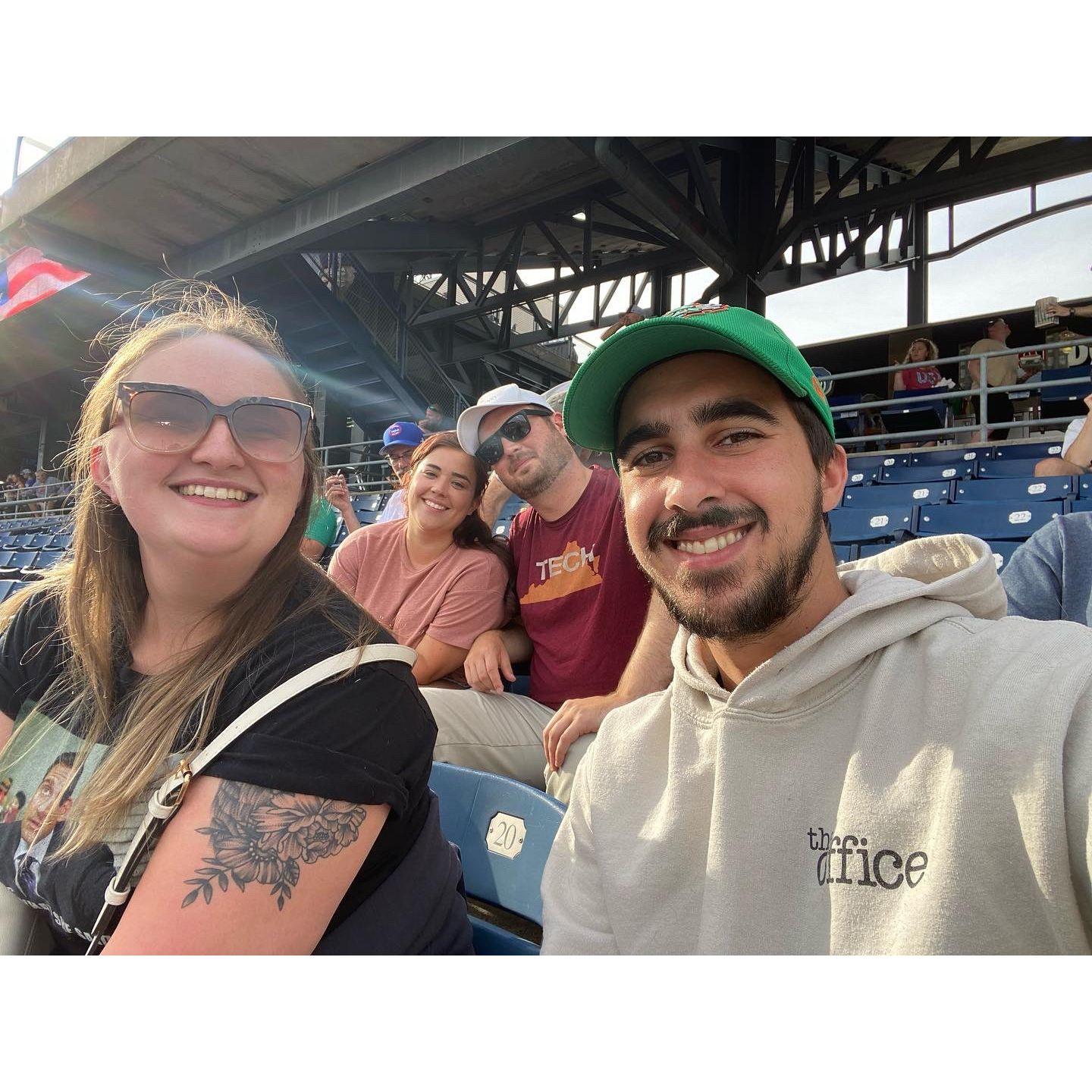 Our first double date