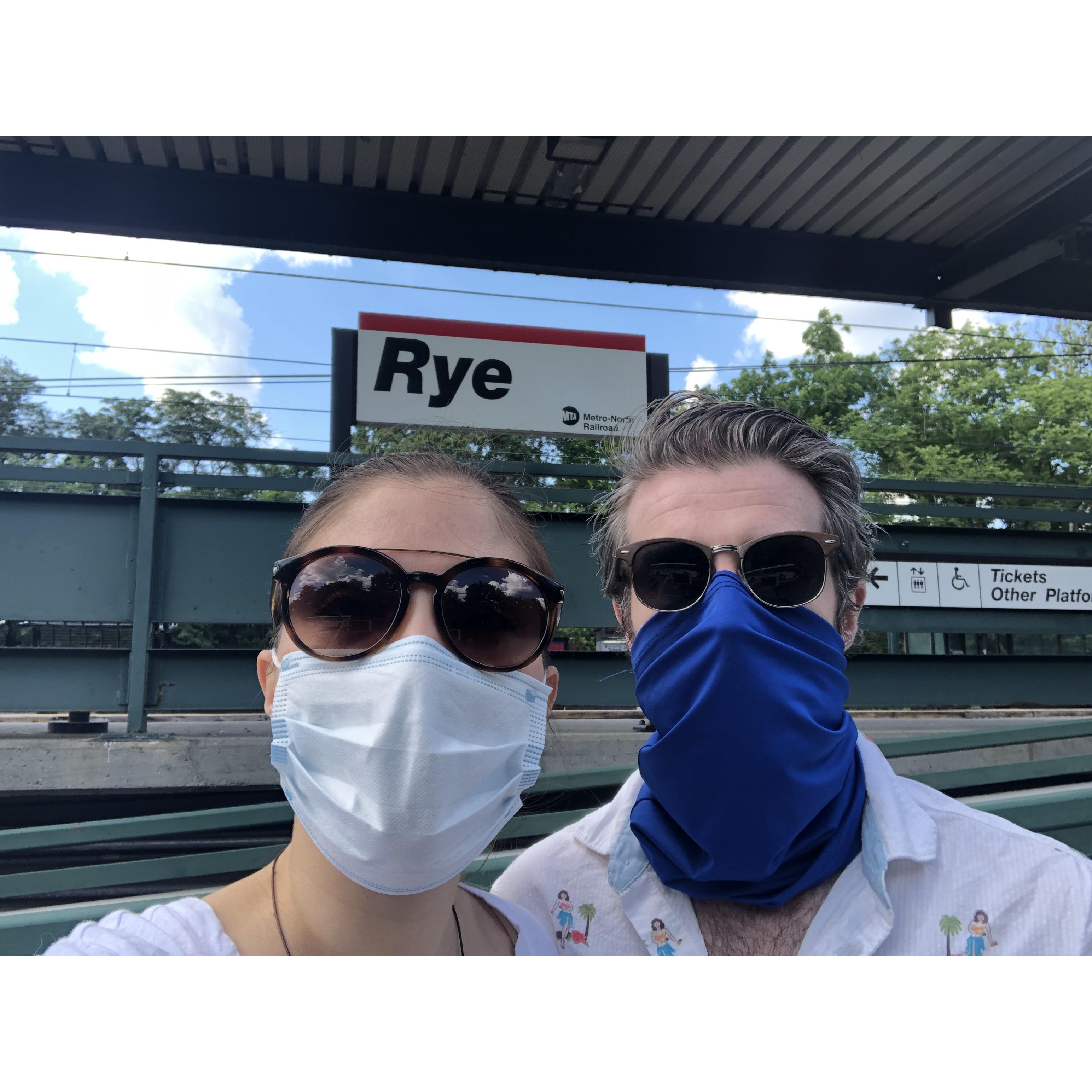 Tiempos Pandémicos - Regresando al lugar en donde Gareth creció.
Pandemic Times - Back to Gareth's hometown.