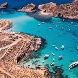 Visit Comino Island (blue lagoon and crystal lagoon)