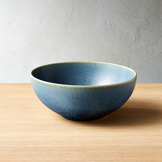 Phase Reactive Blue-Green Soup Bowl