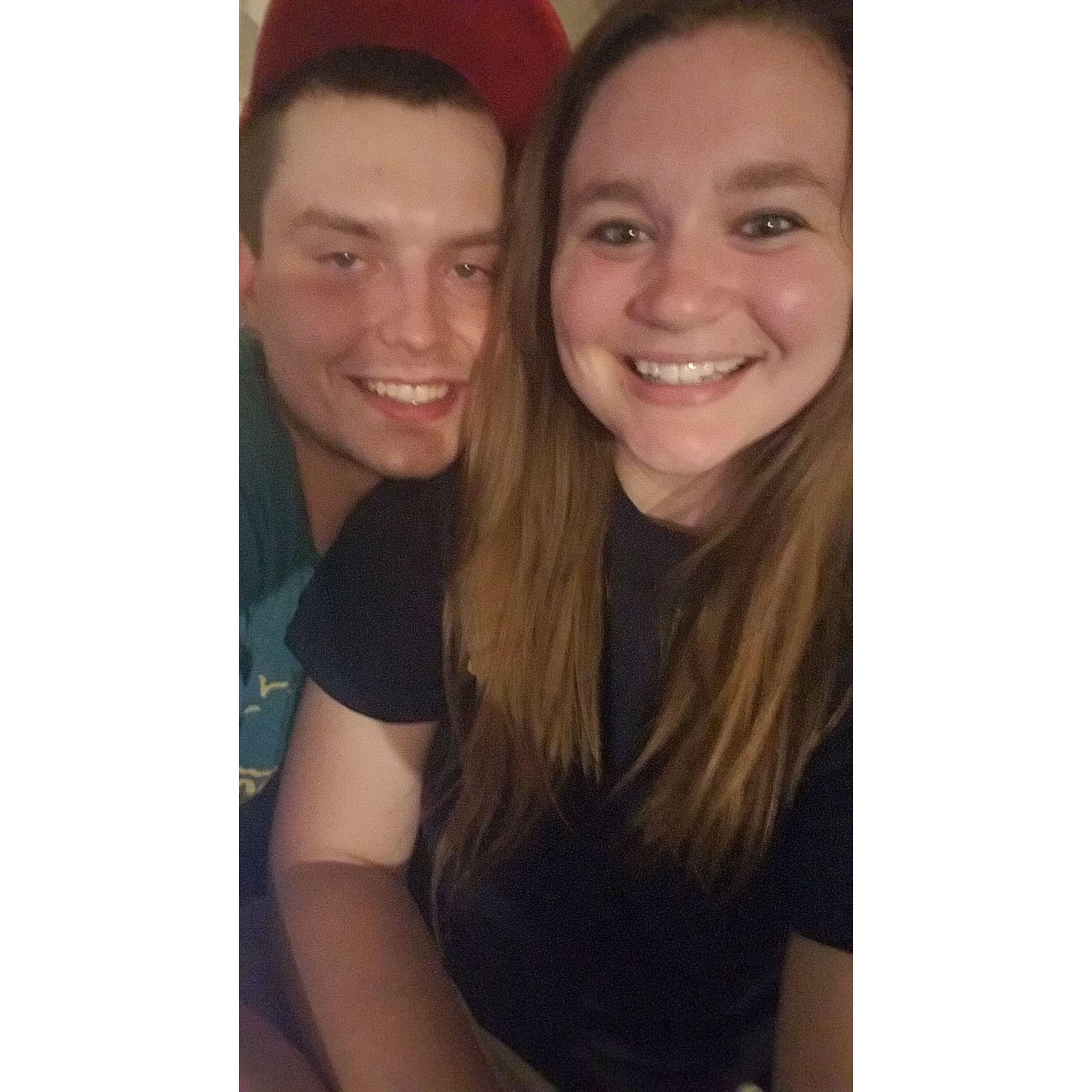 This is one of the first photos we took together