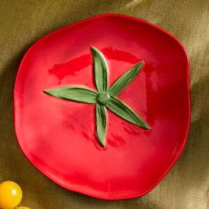 Tomato Ceramic Side Plate