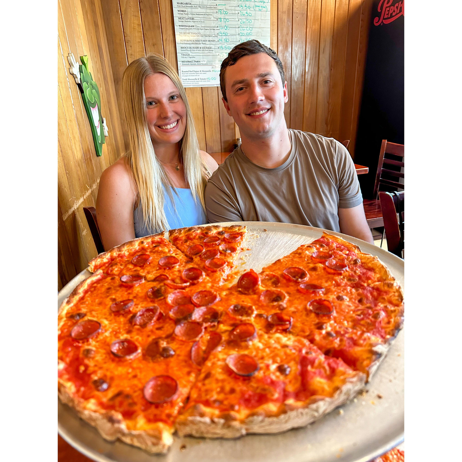 June 4, 2024 - We visited Jake's hometown in New Jersey and went to his family's pizzeria!