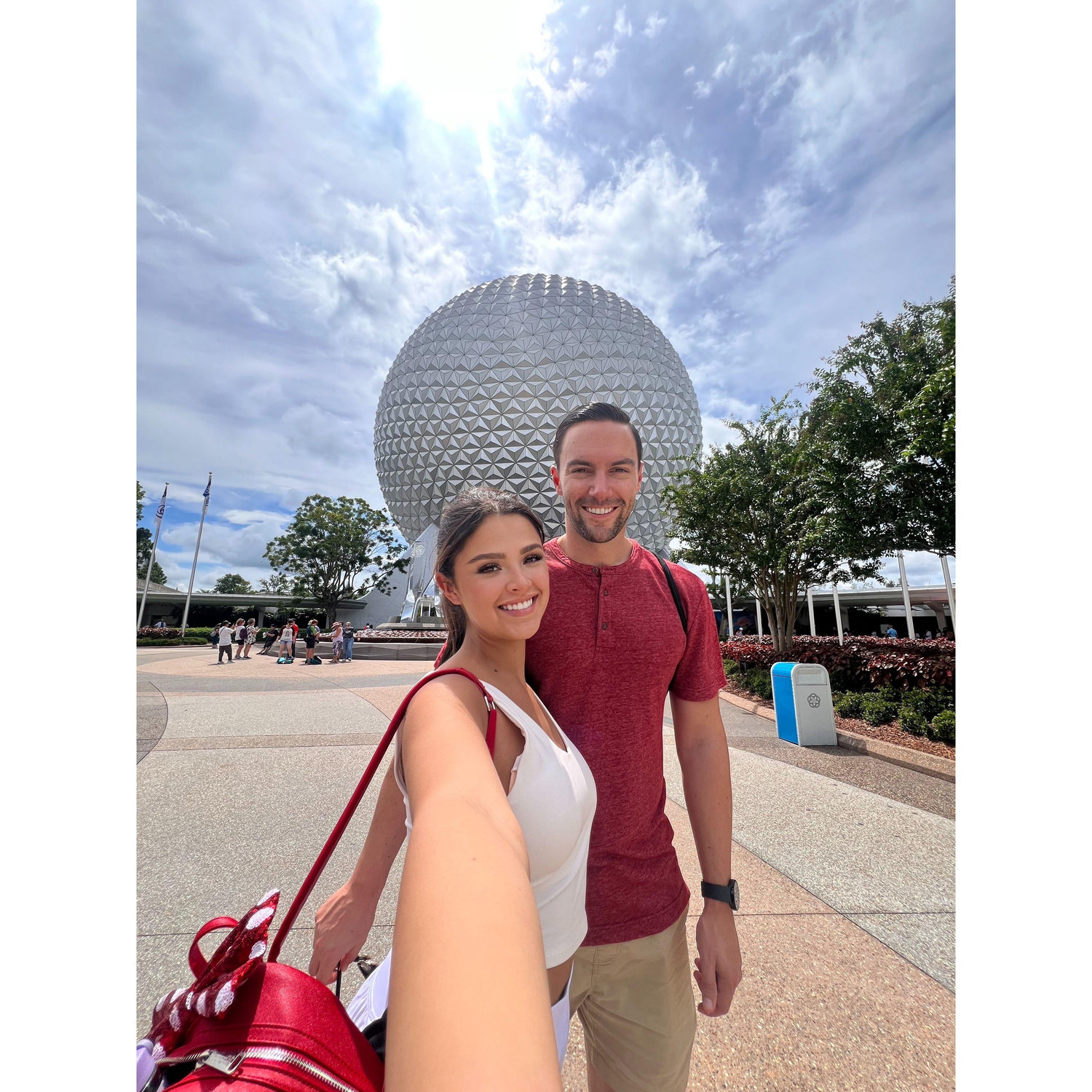 Christophers Disney World birthday trip. It was also his first time at Disney!