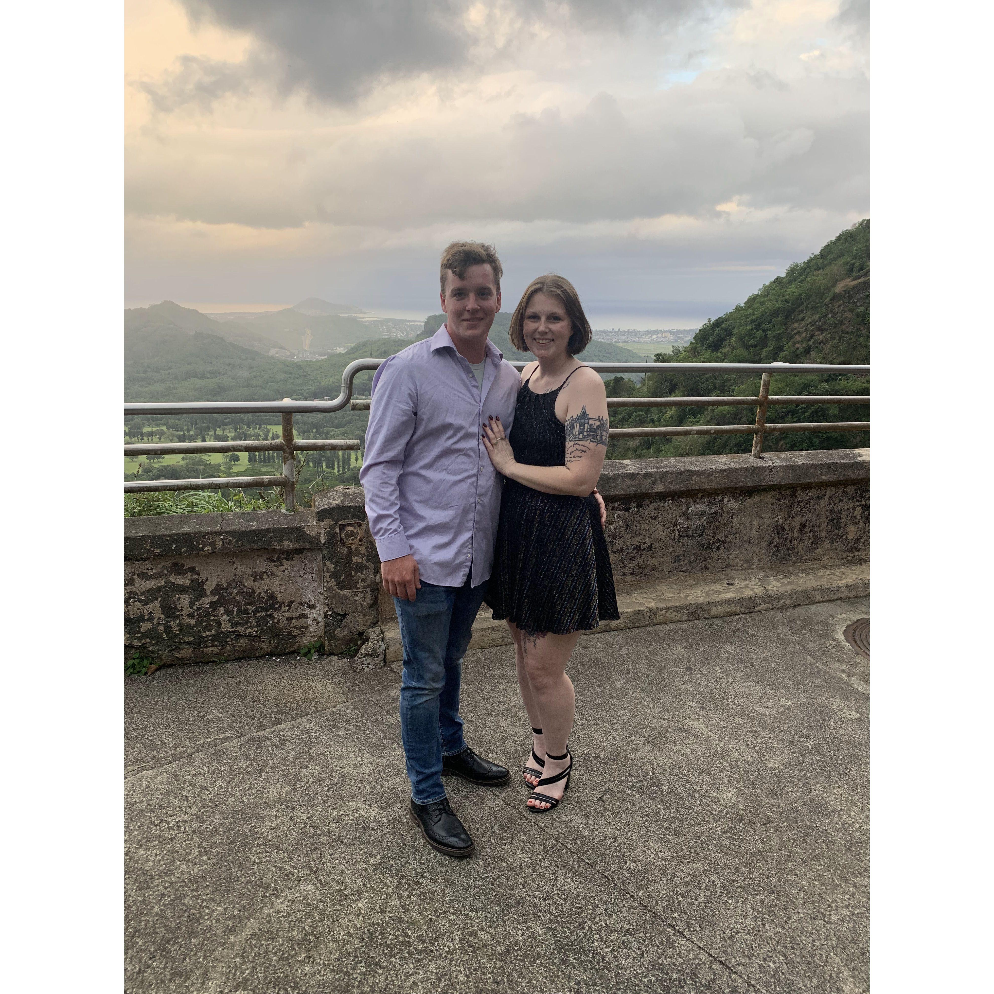 Austin proposed in Hawaii on January 24, 2024 (01/24/2024). Kind of cool that our wedding is on 10/25/2025.