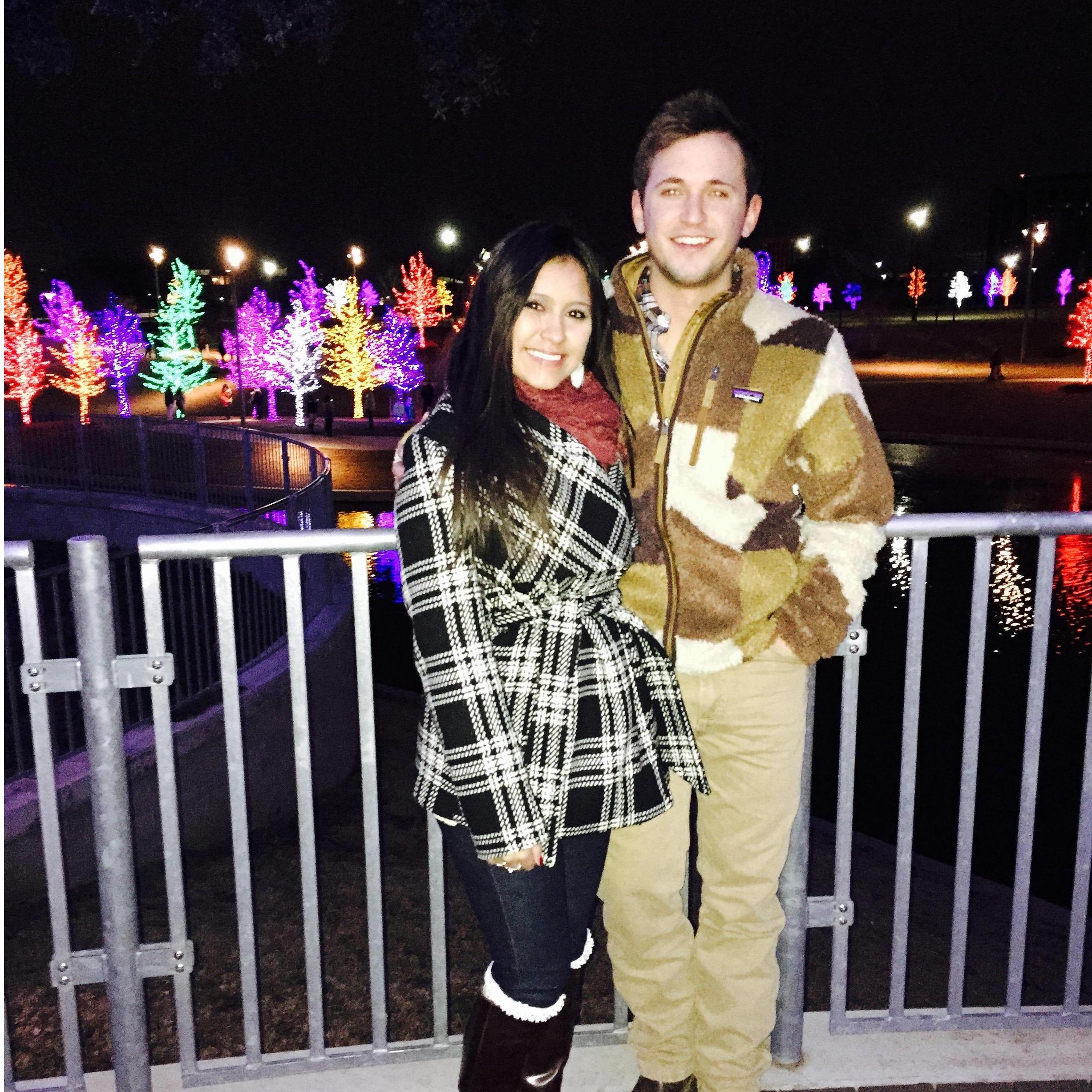 Our first Christmas holiday together