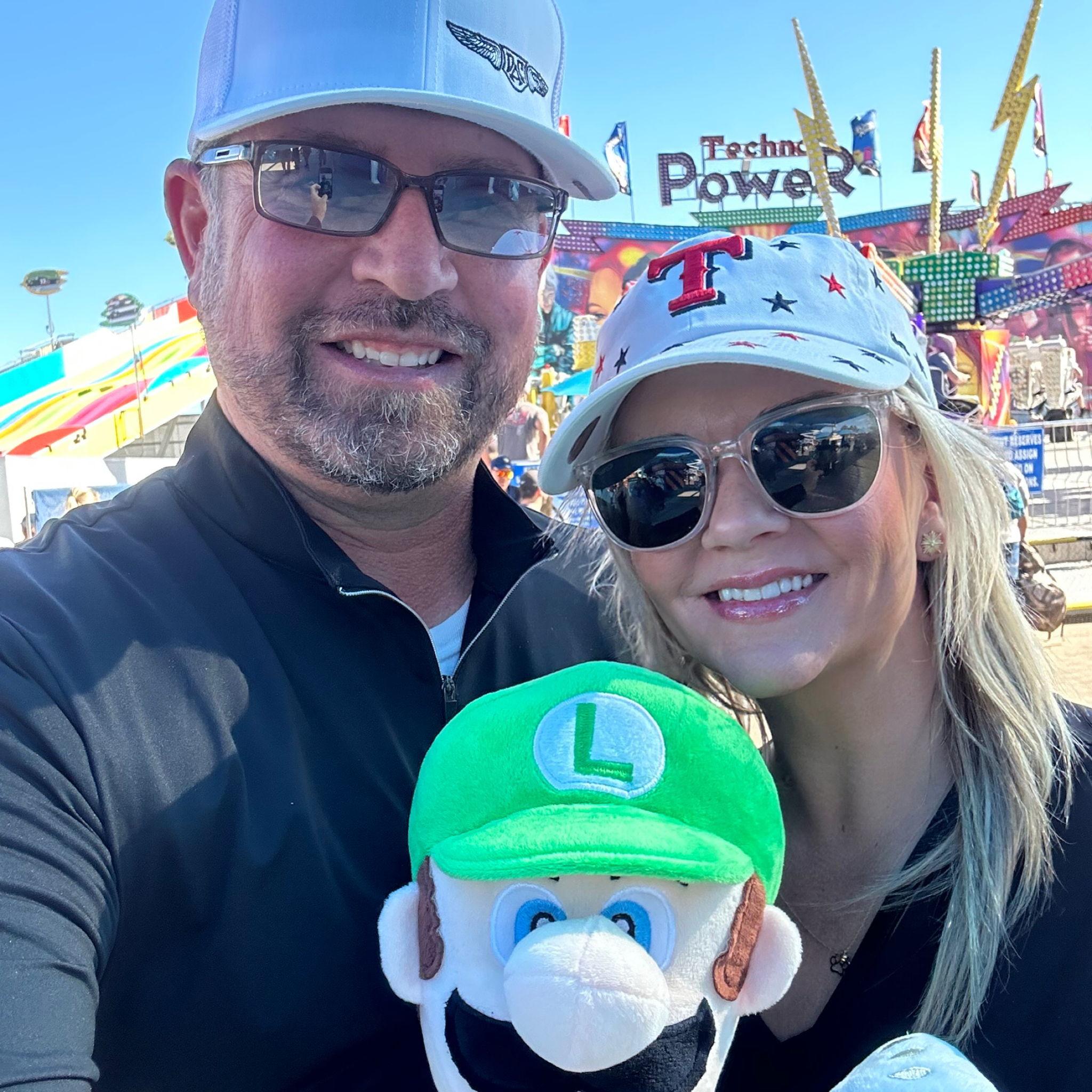 Mike took Ellie to her First Texas State Fair