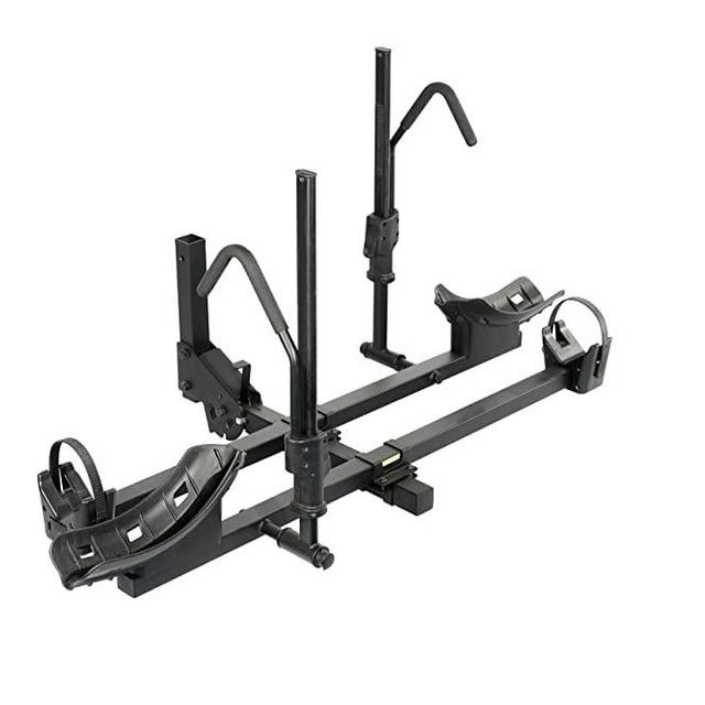 LaVelo 2" Hitch Bike Rack for 2 Bike / Ebikes Ratchet Arms, Smart Tilting Easy Access to Trunk 2 Bikes / Ebikes x 72 lbs (144 lbs Total) Extra Loading Capacity