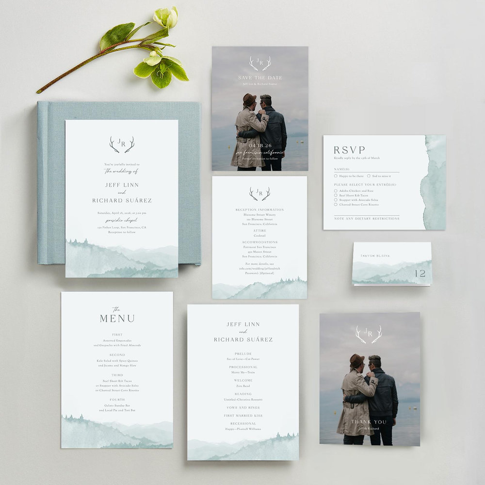 Denver Photo | White | Zola Save The Dates