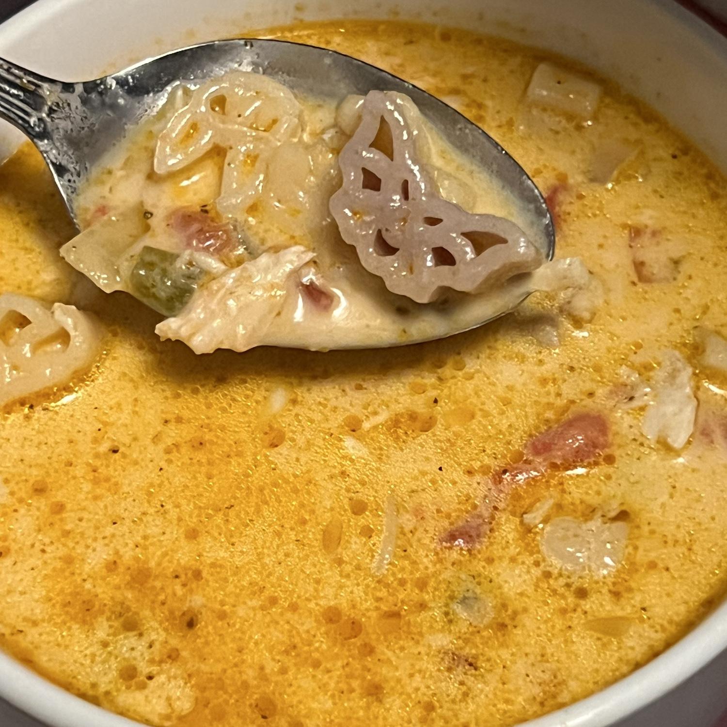 Spooky soup for the wedding day lunch!!