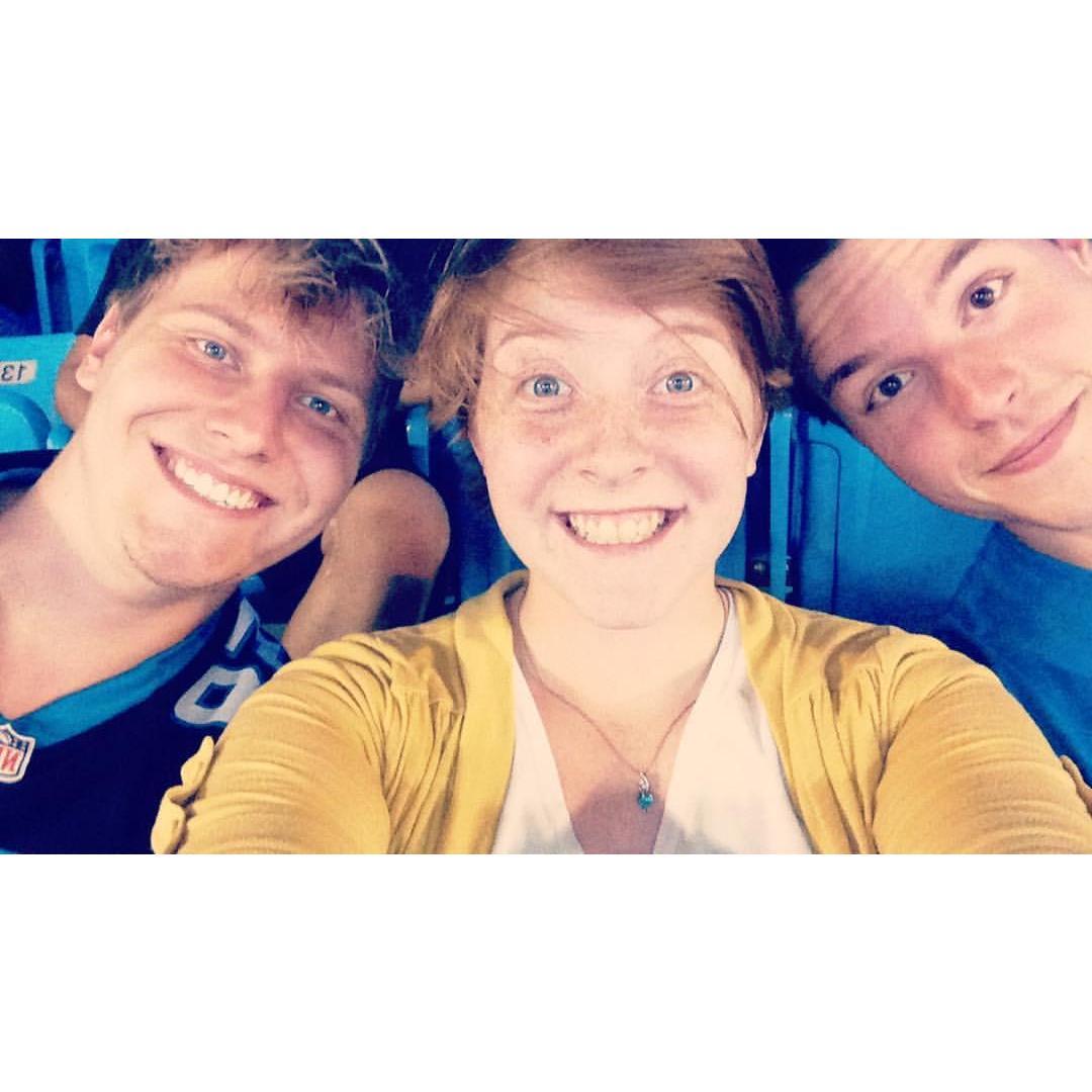 For someone who is not a football fan I sure do go to a lot of football games. 😉