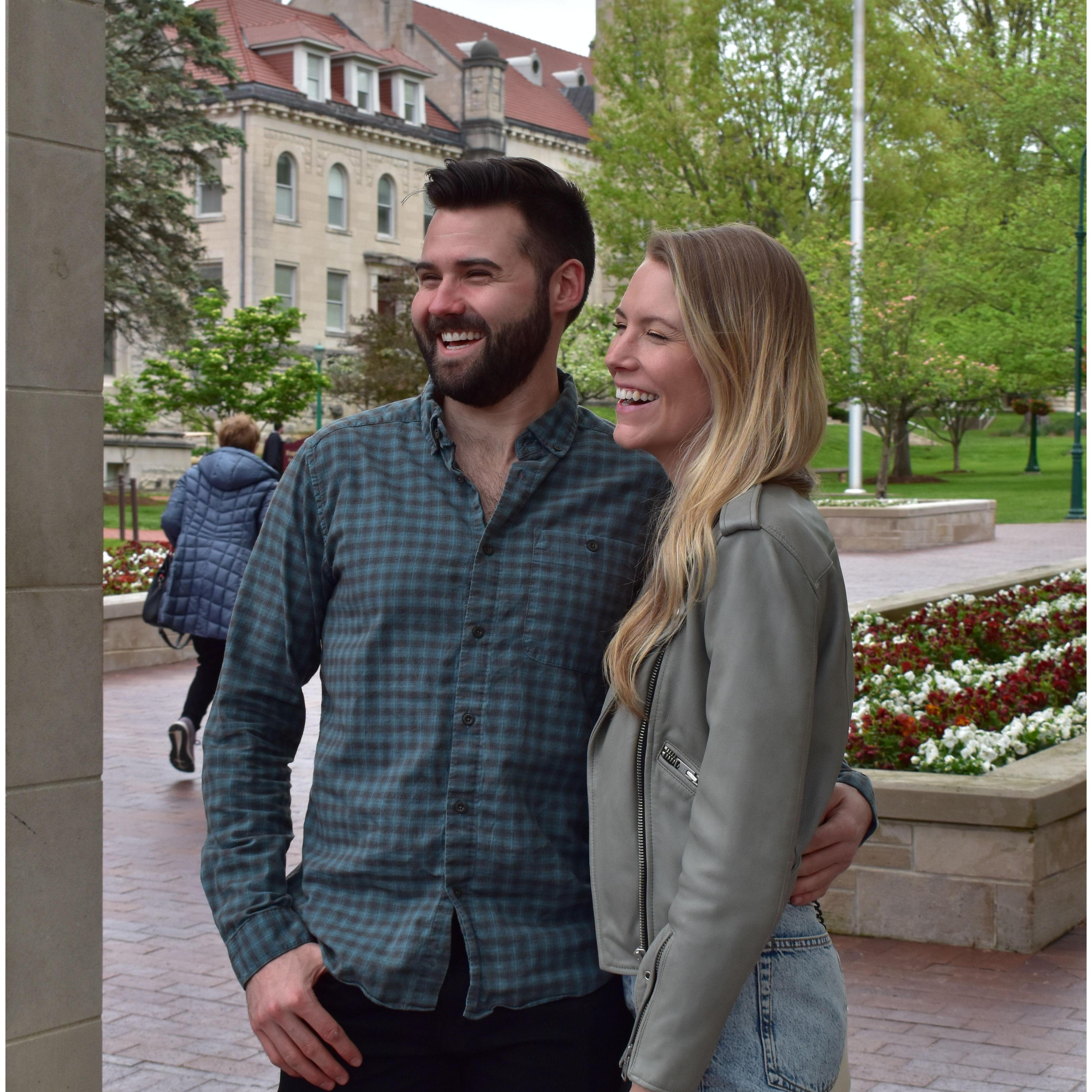 First visit to IU together
