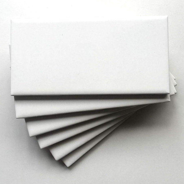 3x6 Essential White Matte Satin Finish Ceramic Subway Tile Wall Backsplash Made in USA (8)