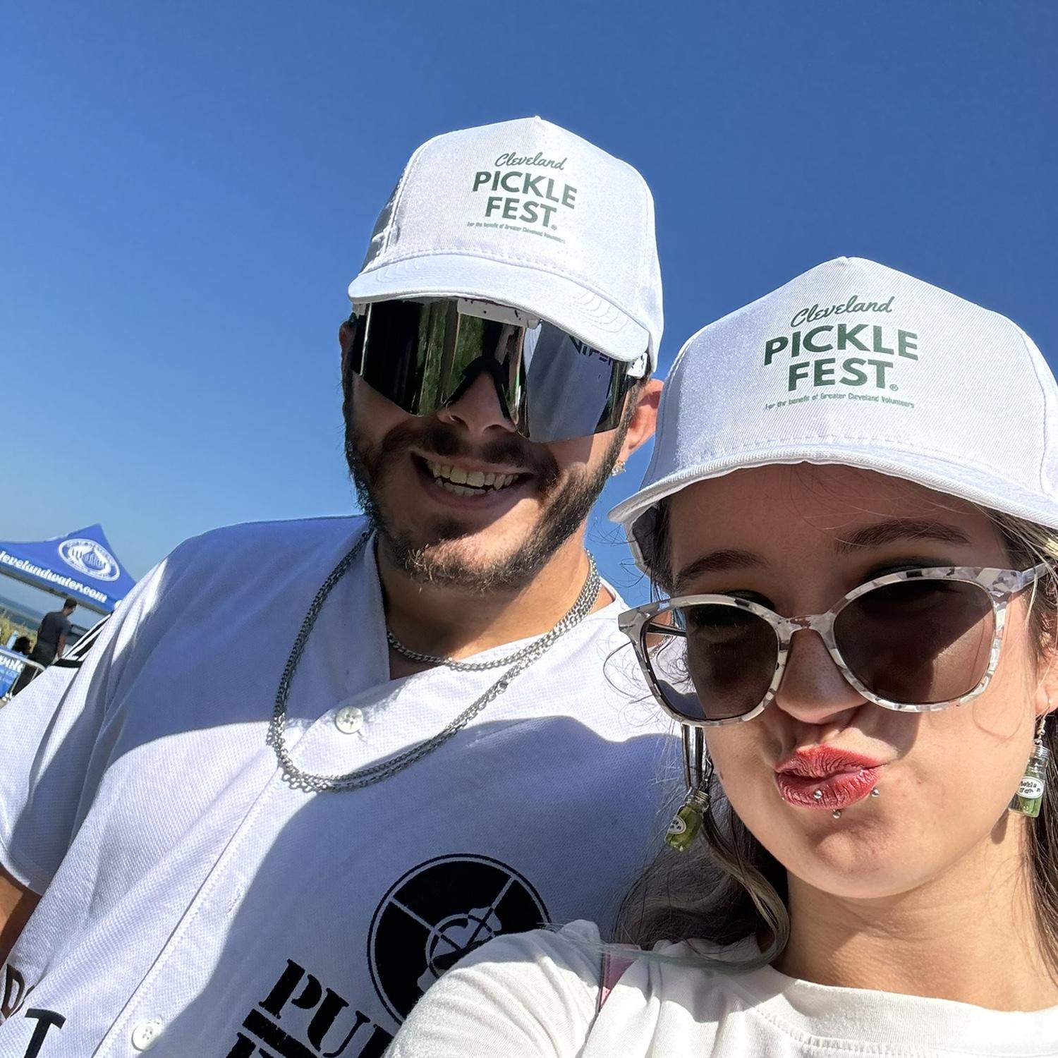 First pickle fest (even though Tyler hates pickles)
