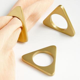 Triangle Napkin Ring, Set of 4