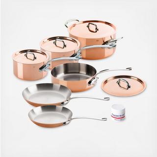 Stainless Steel Heritage 10-Piece Cooking Set