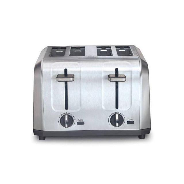 Hamilton Beach 4 Slice Toaster Brushed Stainless Steel - 24714