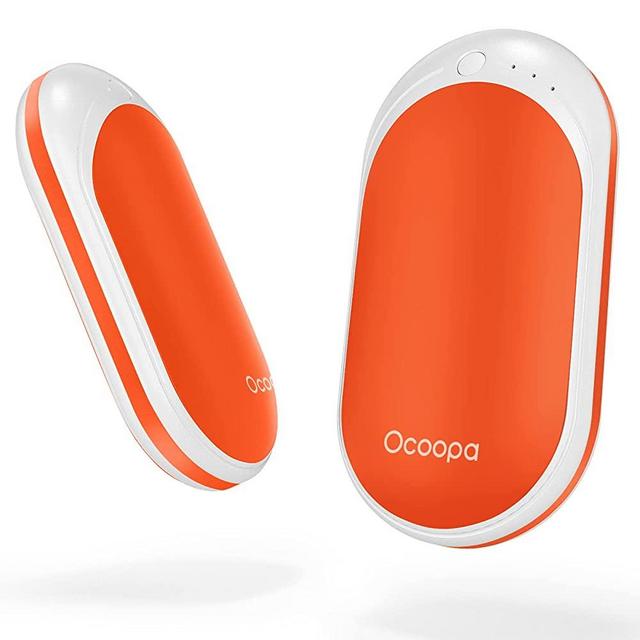 OCOOPA Hand Warmers Rechargeable, 1 Pack 5200mAh Electric Portable Pocket Heater, Heat Therapy Great for Raynauds, Hunting, Golf, Camping, Women Mens Gifts
