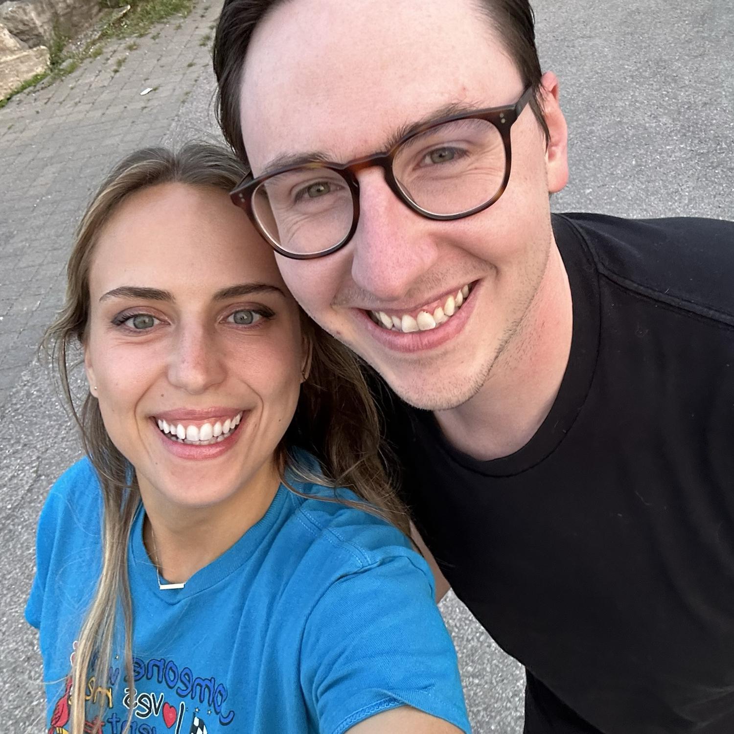 Boygenius concert in Toronto! We were the oldest people there :-)