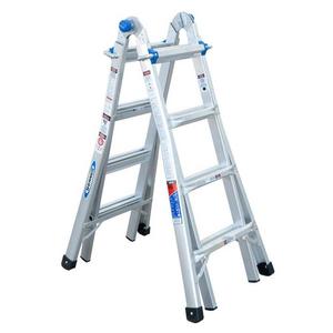 Werner 17-ft Aluminum Type 1A - 300 lbs. Telescoping Multi-Position Ladder