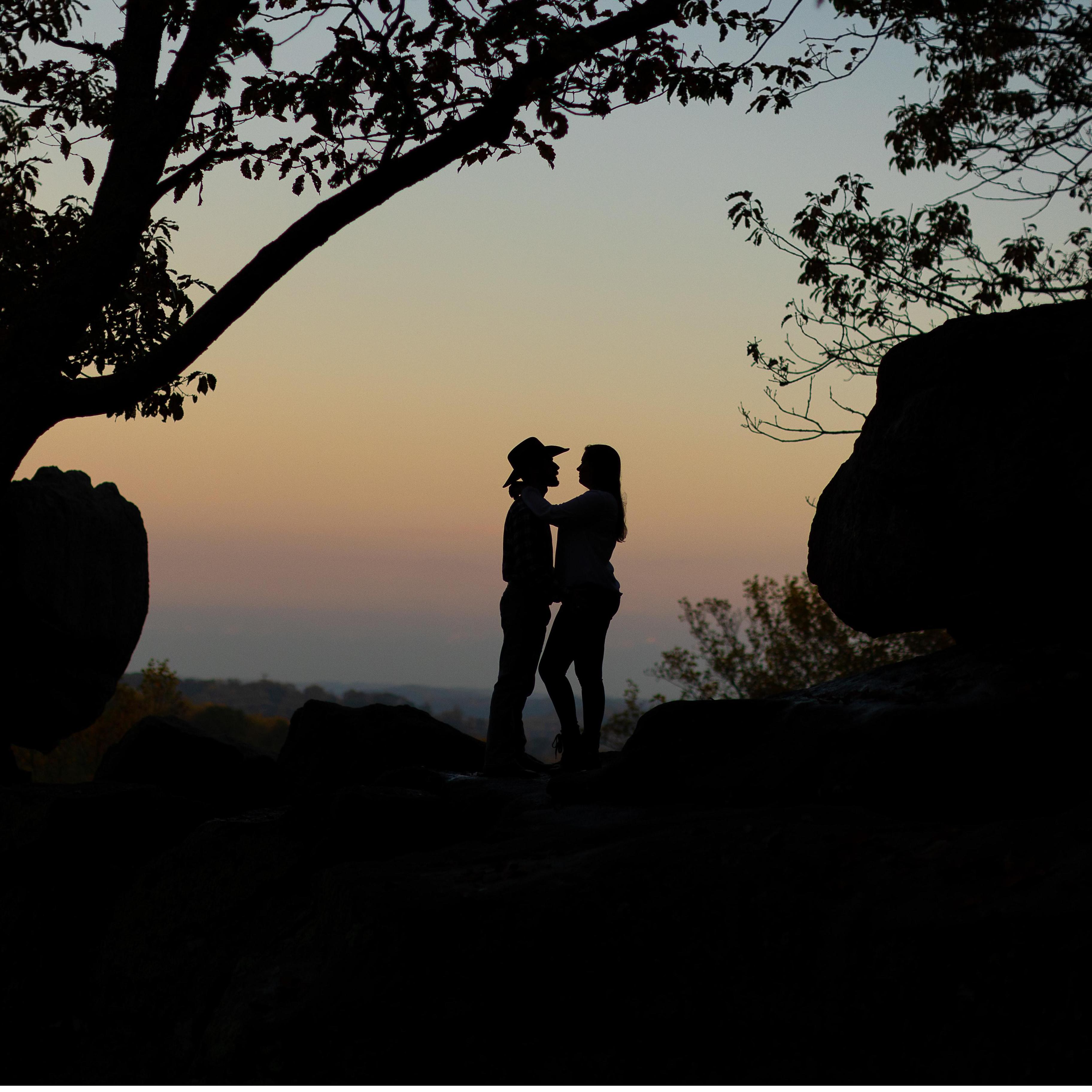 Engagement pictures at the King and Queen's Seat at Rock's State Park, Maryland
Oct 2020