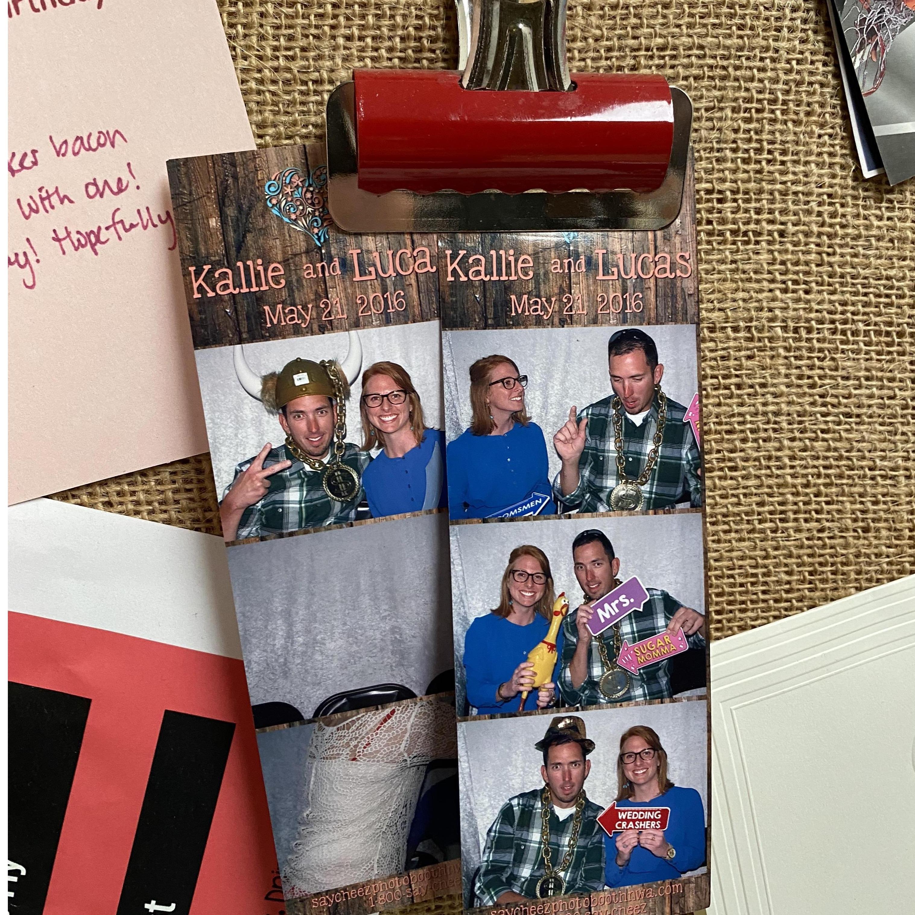 The fateful photo booth picture
