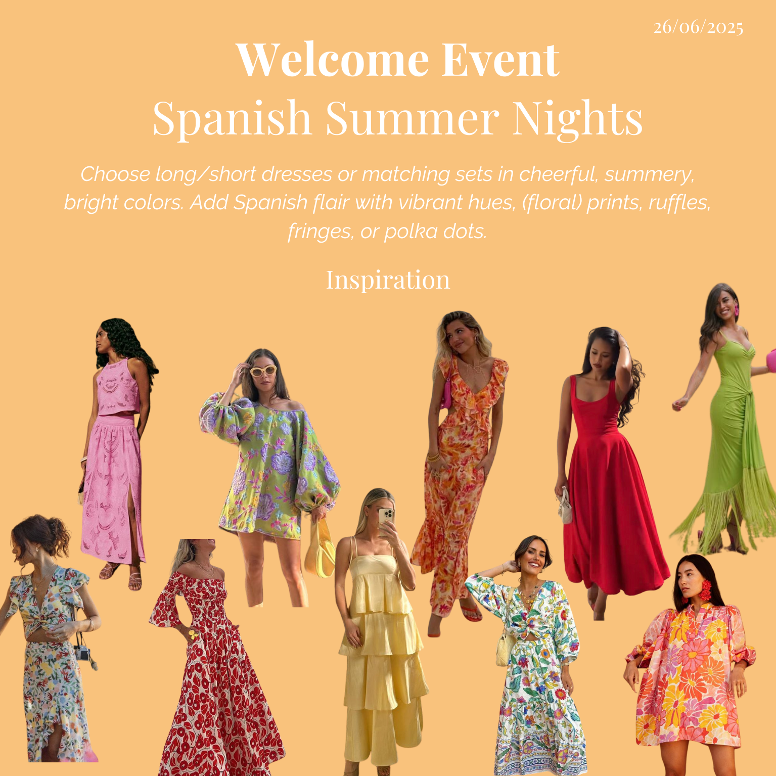 Dresscode women welcome event (EN)