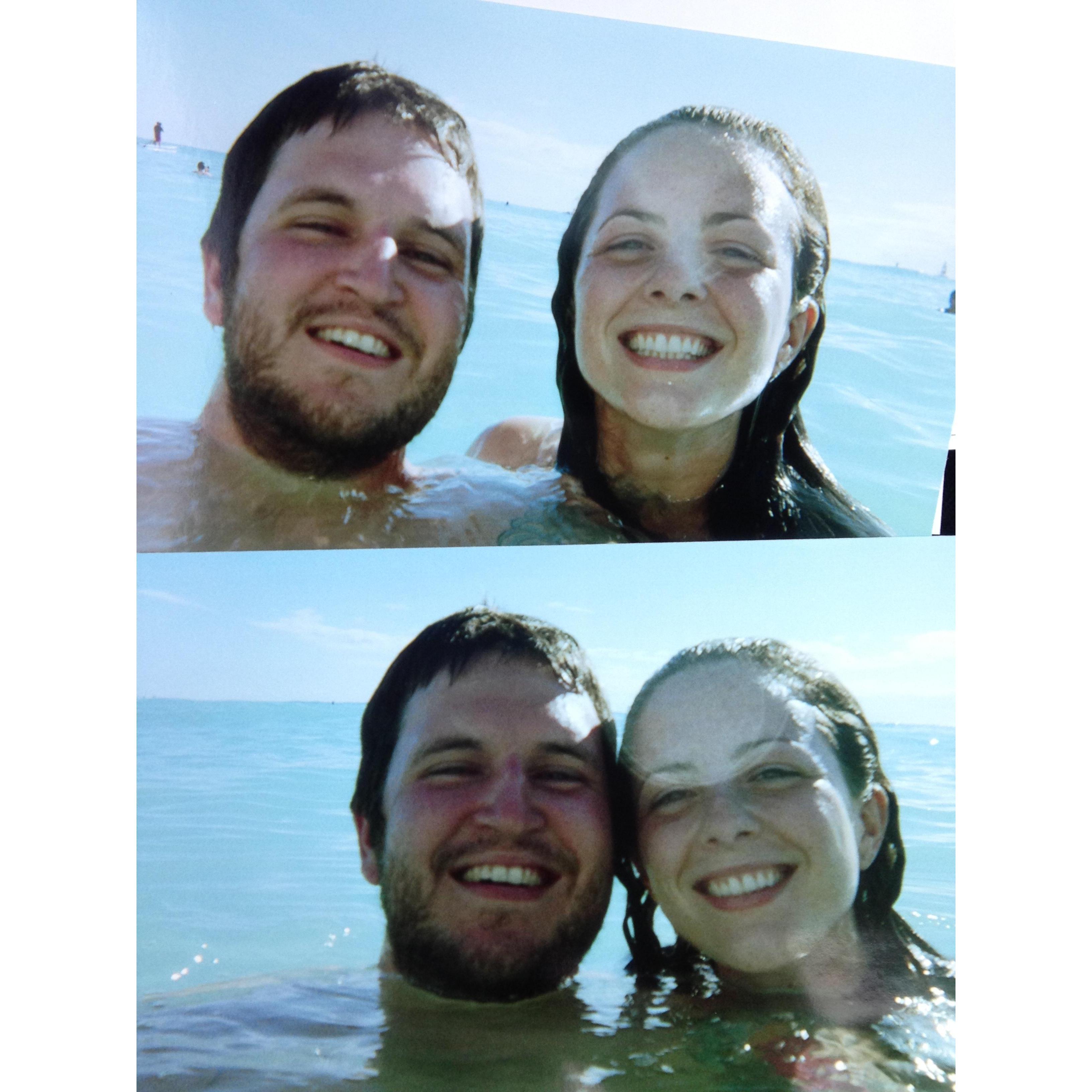 2015. Oahu, Hawaii. Our first vacation on our own to celebrate 6 years together.