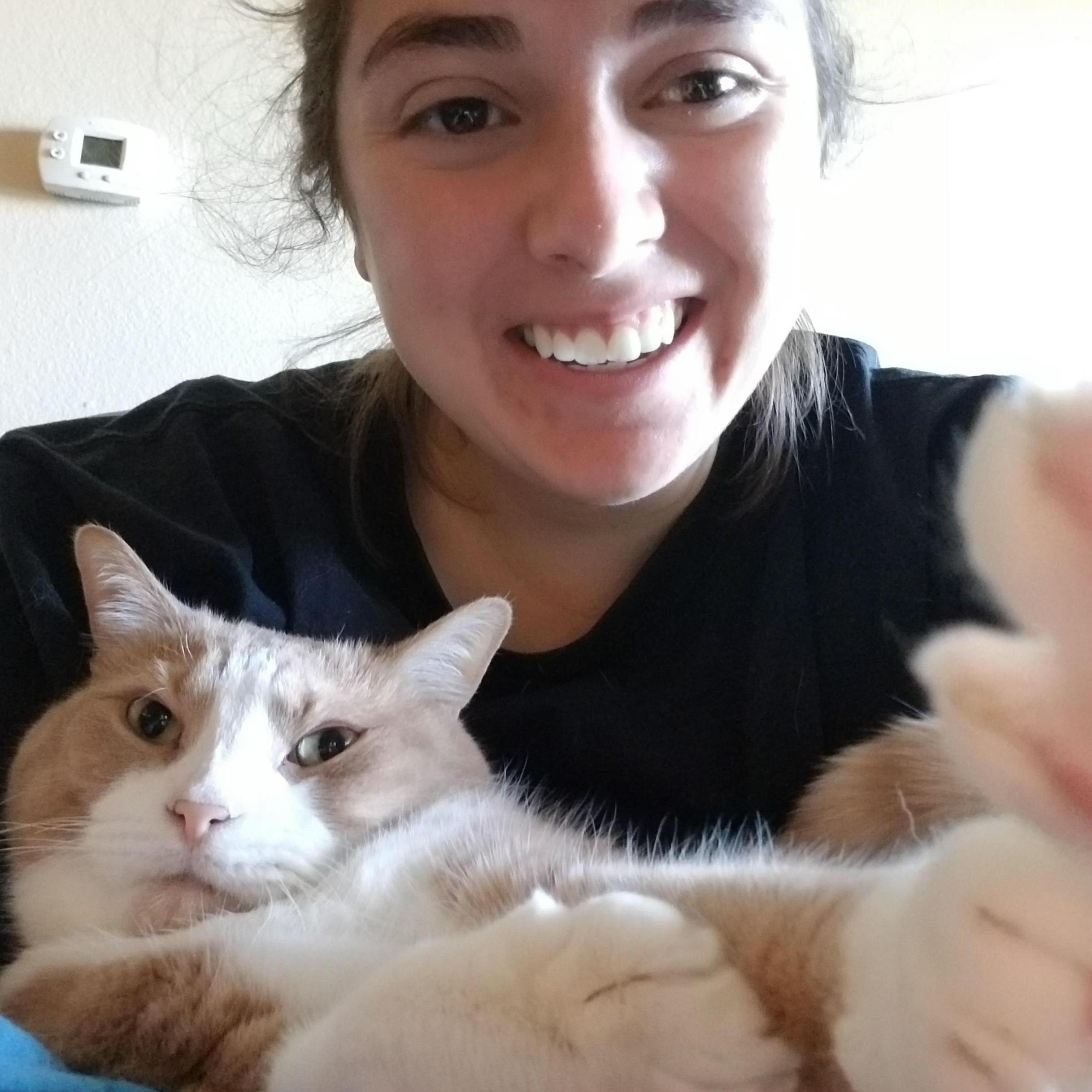 The baby of the house! Mr. Tiny Gimpy!