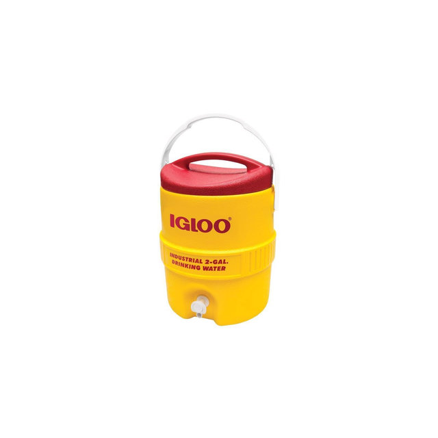Igloo Water Cooler 2 gal Red/Yellow