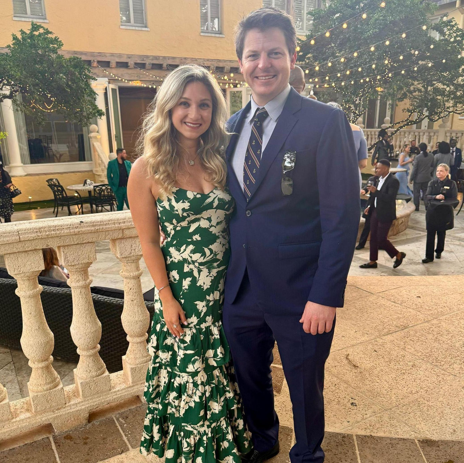 Attending friends' wedding in Boca Raton