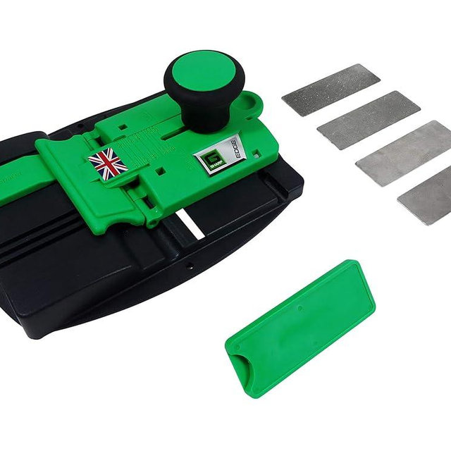 G Sharp Edge Chisel Sharpener - Chisel Sharpening Kit - Sharpens Blades from 3mm to 85mm Wide - Light, Robust and Easily Transported