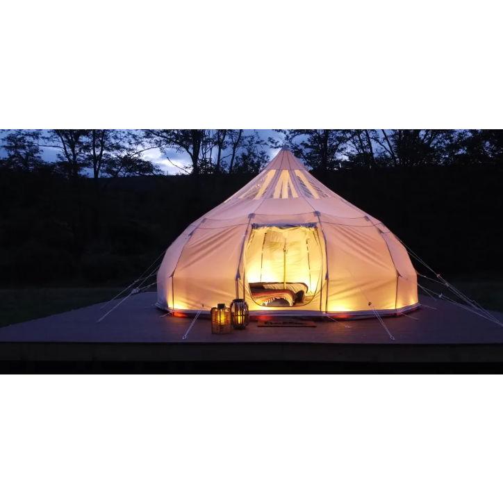 Outside of yurt
