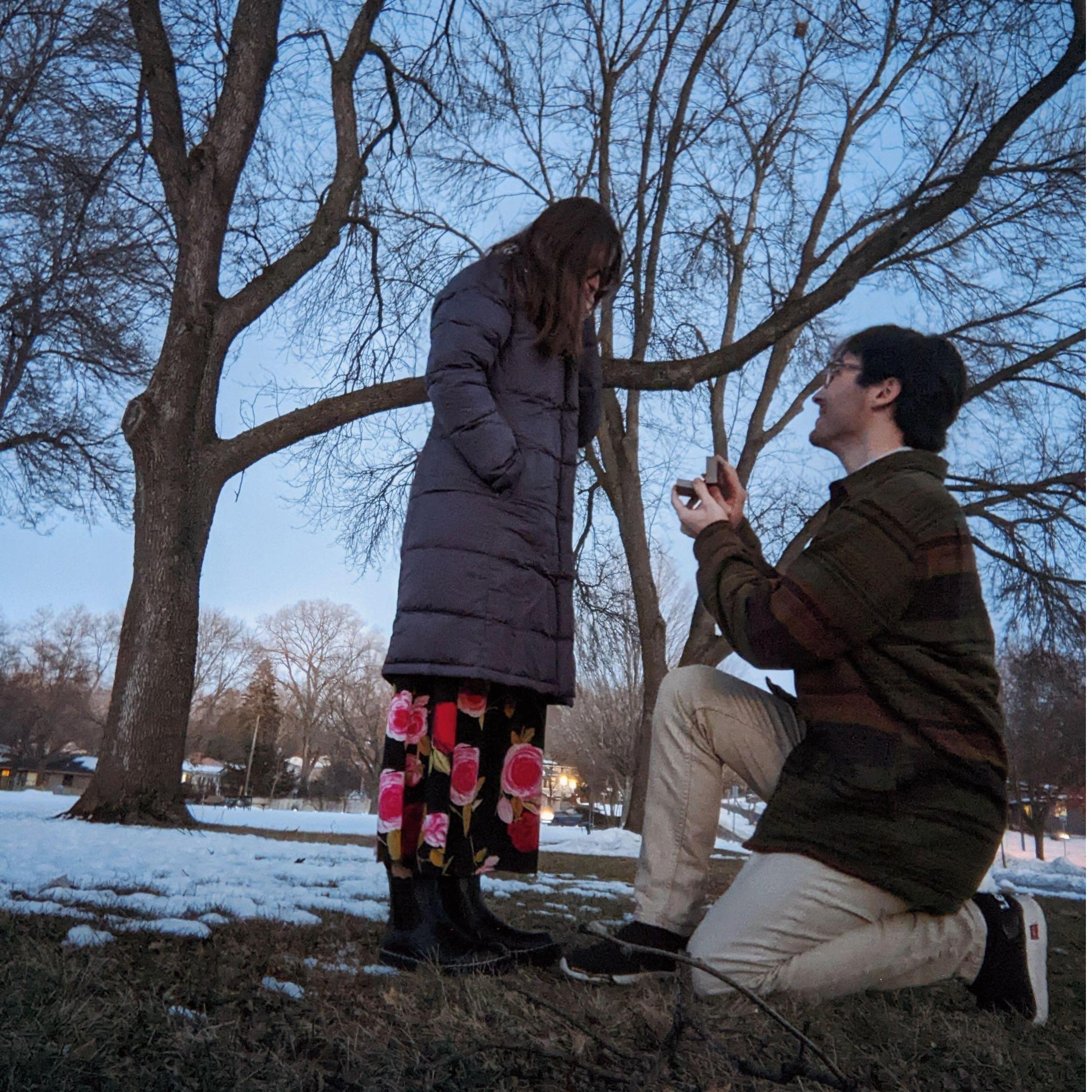 She said yes!!!!!!!!!!!! February 13th, 2023