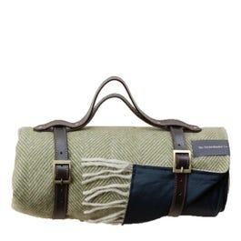 Daylesford Picnic Blanket Olive With Carrier