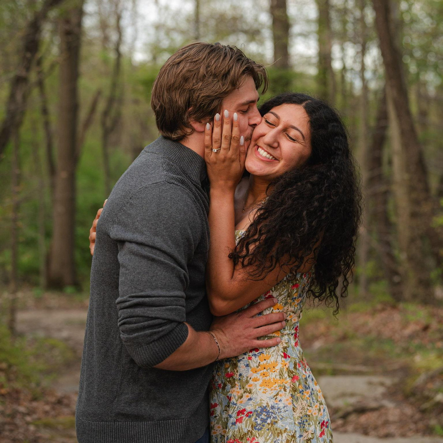 One of the biggest surprises of the proposal was having 3 of their close friends travel down to Cuyahoga to take these incredible photos of the event!