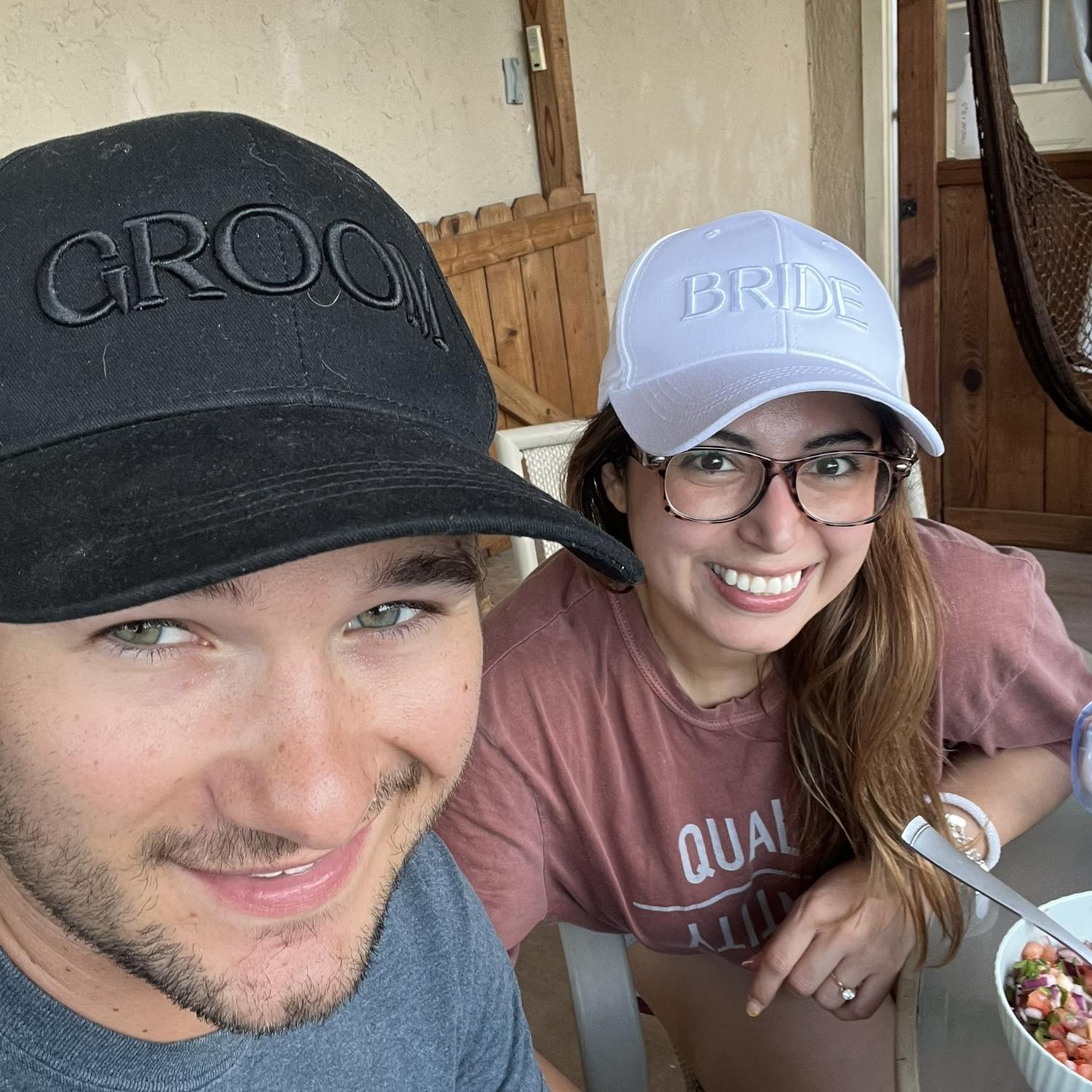 First evening with our wedding gear!