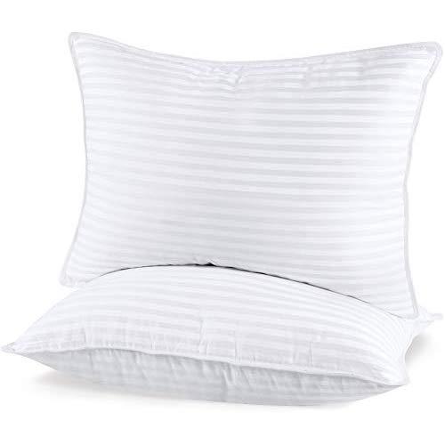 Utopia Bedding Bed Pillows (2-Pack) - Premium Plush Pillows for Sleeping -  Queen Size 20 x 28