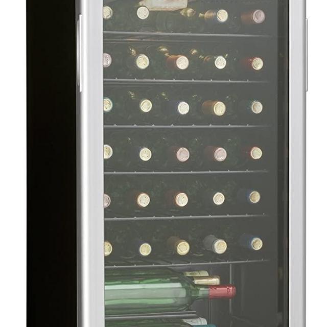 Danby DWC350BLPA 35 Bottle Wine Cooler - Platinum