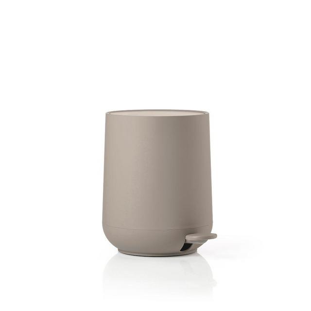 NOVA ONE Waste Bin 3 L Taupe H 9.3", D 8.1", 3.2 qt