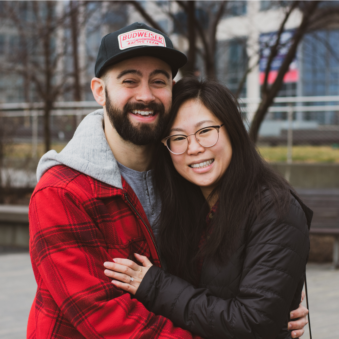 Engagement photo thanks to Miles sister Lizz. Check out https://elizabethann-photo.com/ for all your photo needs.